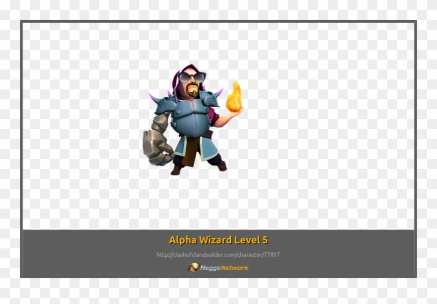 Picture Library Library Alpha Level Character Clash - Clash Of Clans Level 5 Wizard Clipart