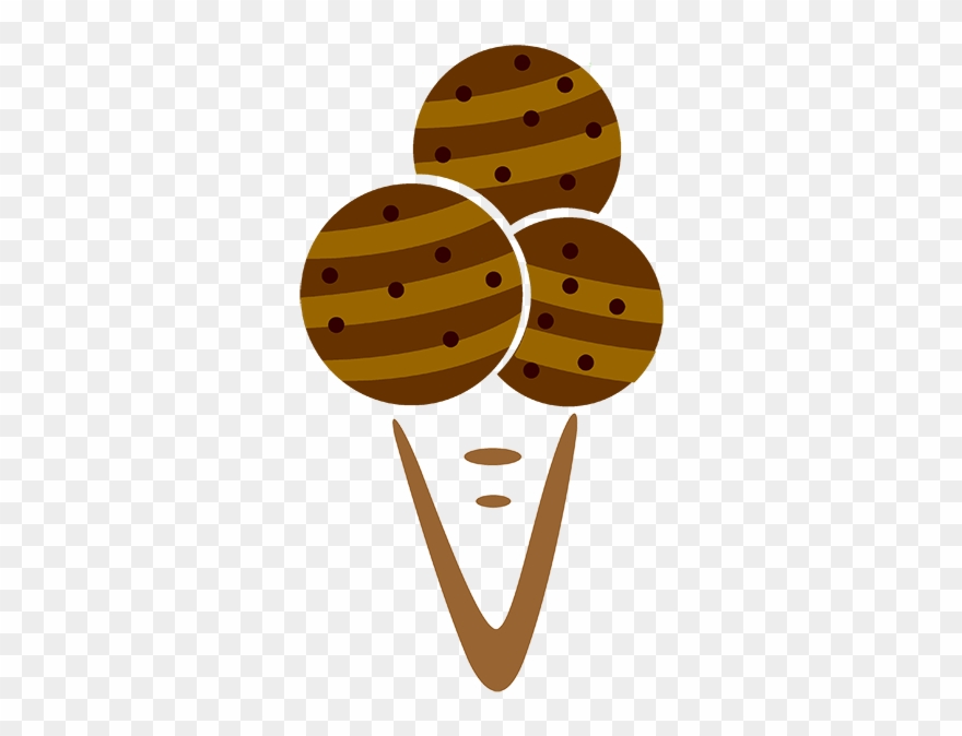 Caramello Chocolate Crunch Gelato Clipart