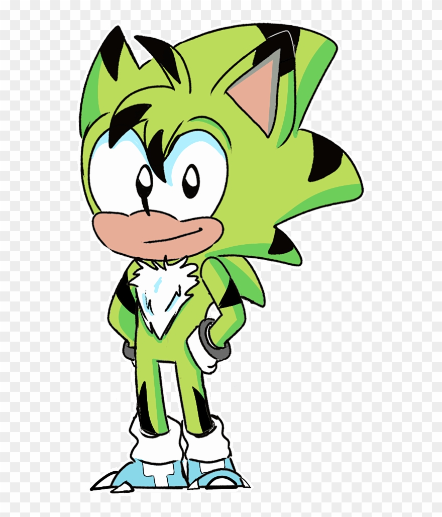 I Was Bored So I Re Drew My Sonic Oc ^ ^ Please Do - Cartoon Clipart
