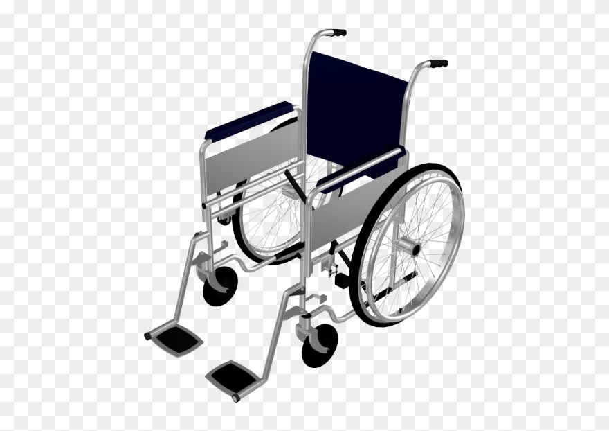 Hospital Clipart Wheelchair - Wheelchair - Png Download