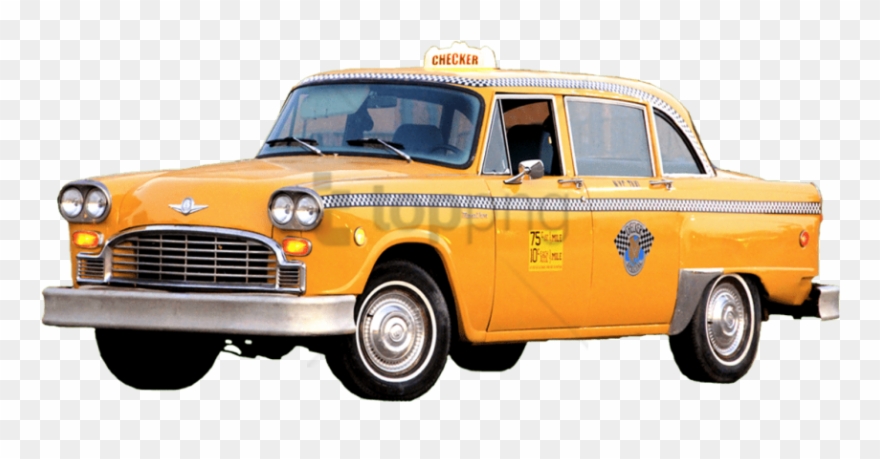 Free Png Download Yellow Taxi Png Images Background - Taxi New York Png Clipart