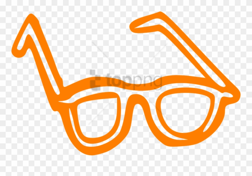 Free Png Download Deal With It Sunglasses Png Images - Orange Sunglasses Clipart Transparent Png