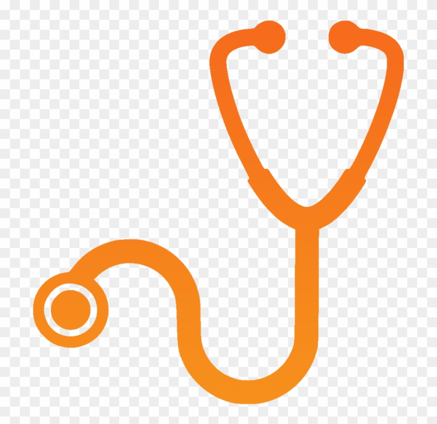 Clinician Members - Stethoscope Silhouette Svg Clipart