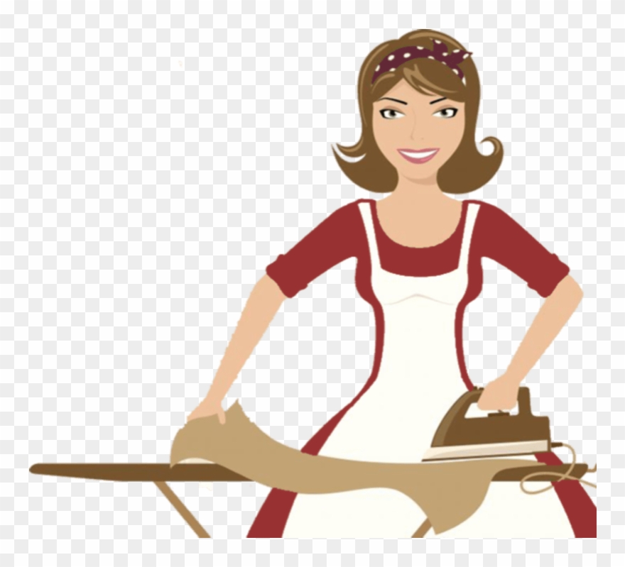 Majesticlean Domestic - Ironing Maiden Clipart