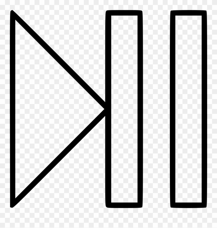 Png File Svg - Play Stop Icon White Png Clipart