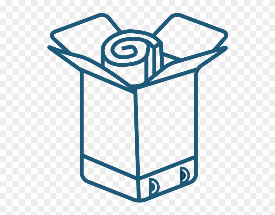 Skyler Mattress Box Icon White - Mattress In A Box Icon Clipart