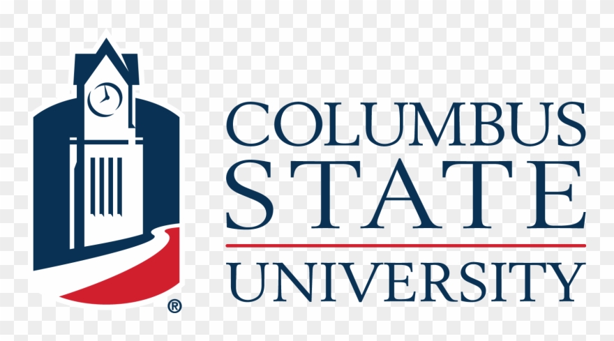 Csu Logo Horz4 - Columbus State University Clipart