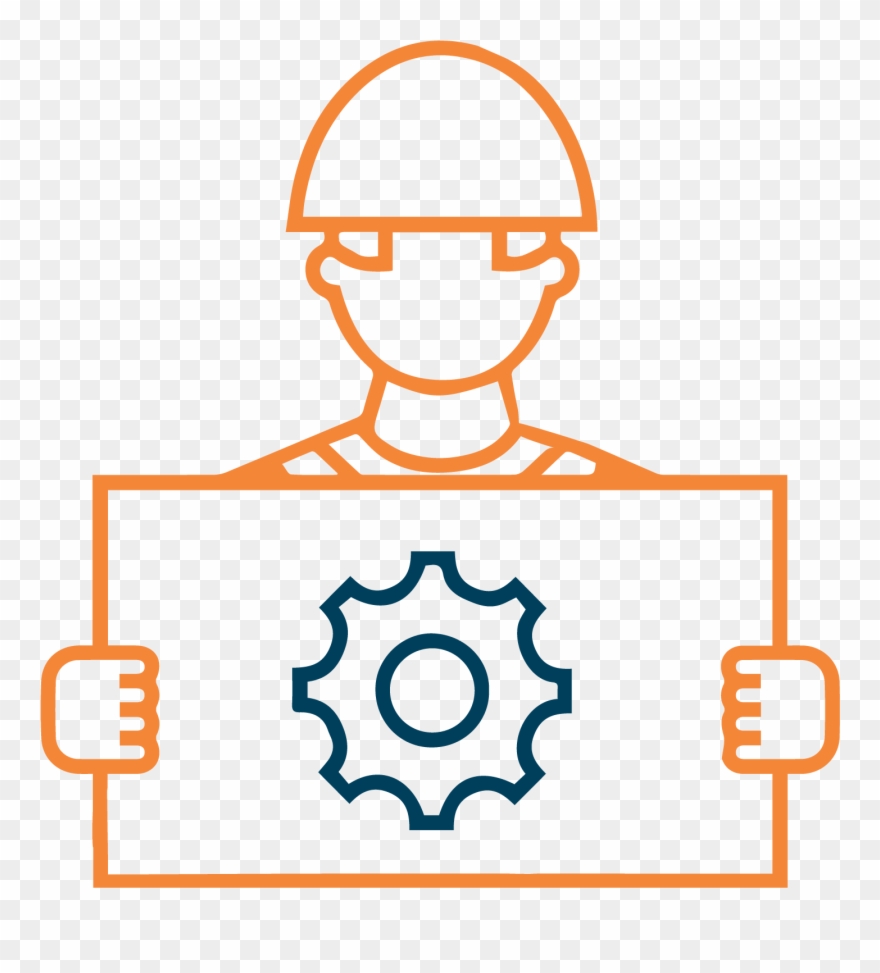 Construction Management Details » - Construction Project Icon Vector Clipart
