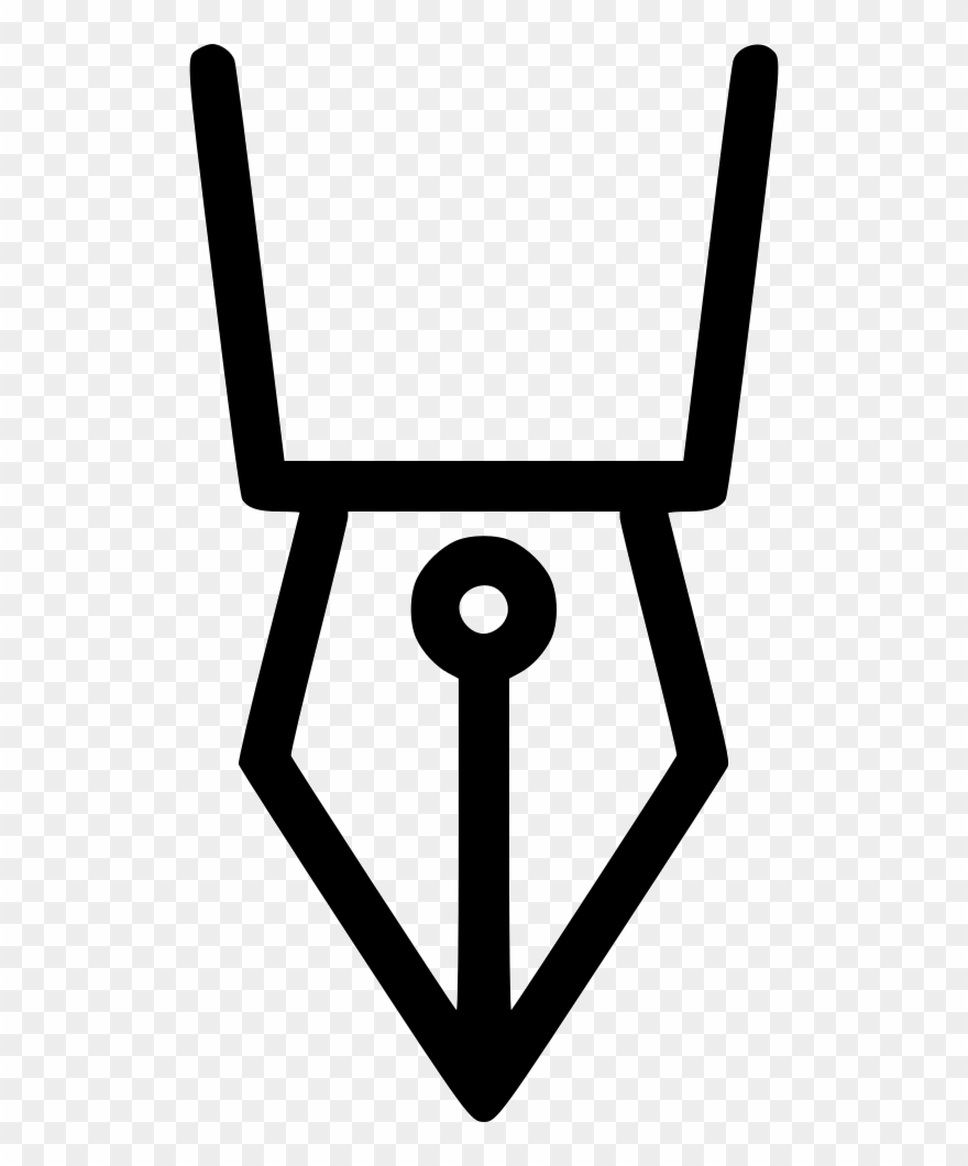 Fountain Clipart Natural Fountain - Drawing Pen Logo - Png Download