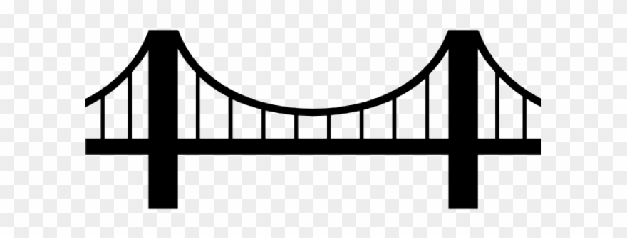 Golden Gate Clipart Structure - Bridge Png Transparent Png