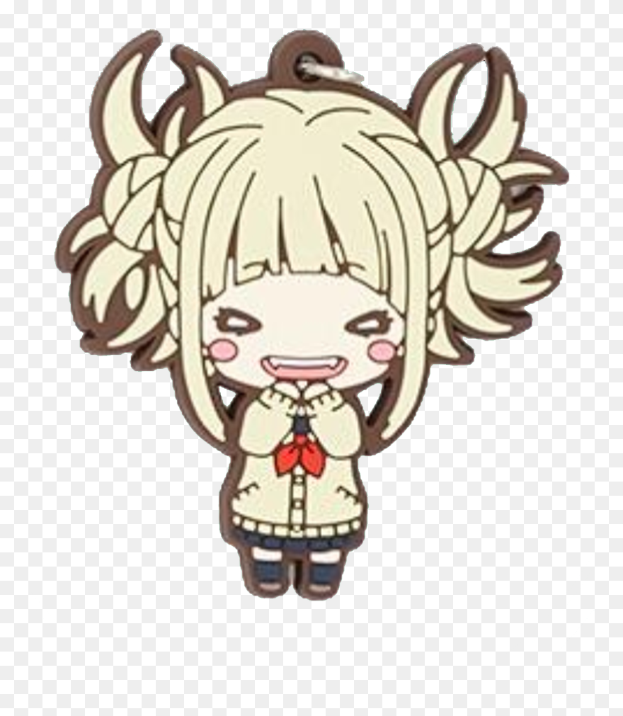 Rubber Himiko Toga Keychain - My Hero Academia Clipart