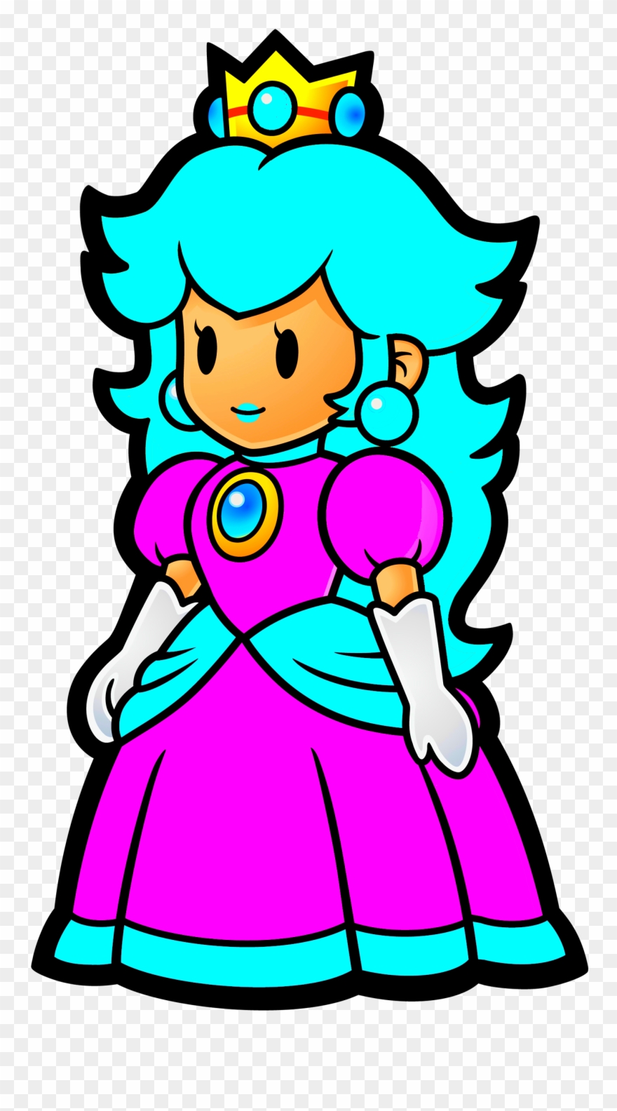 Paper Icy Peach Clipart