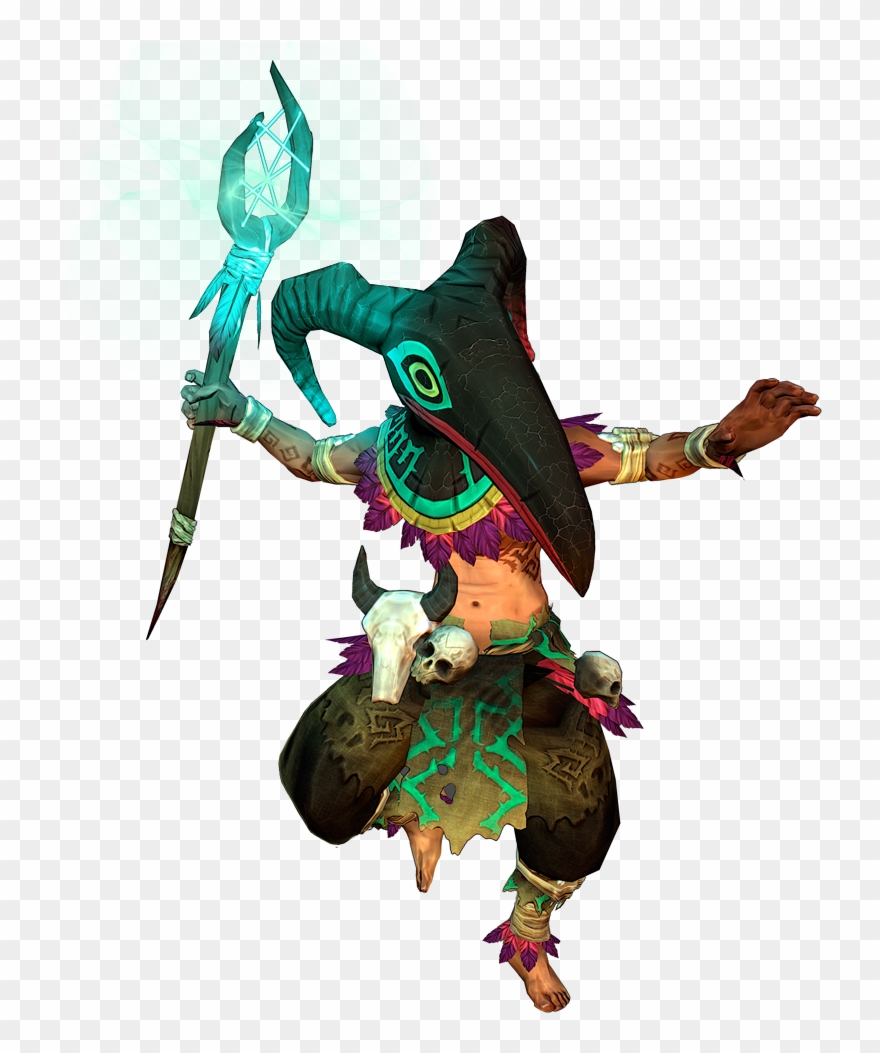 Rider Preview The Dragons Of Elanthia - Shaman Character Design Clipart