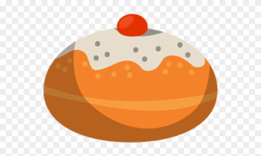 Dougnut Clipart Powdered Donut - Png Download