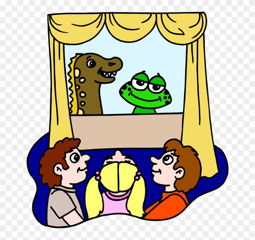 Puppet And Marionette - Puppet Show Clipart - Png Download