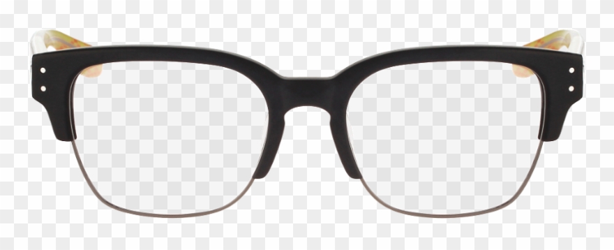 Transparent Frames Glasses Transparent Background - Superdry Brille Grün Clipart