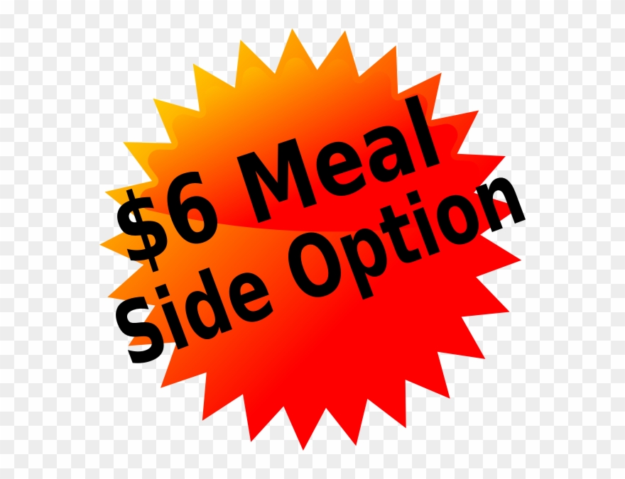 Deli Starbursts Side Option Clip Art - Illustration - Png Download