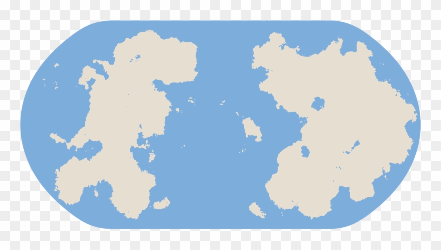 Blank World Map Png - Blank World Map 2050 Clipart