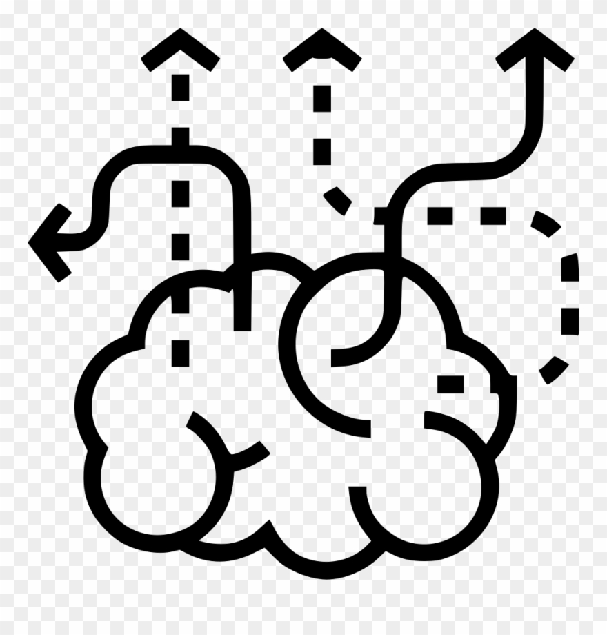 Creative Brain Png - Brainstorm Icon Clipart