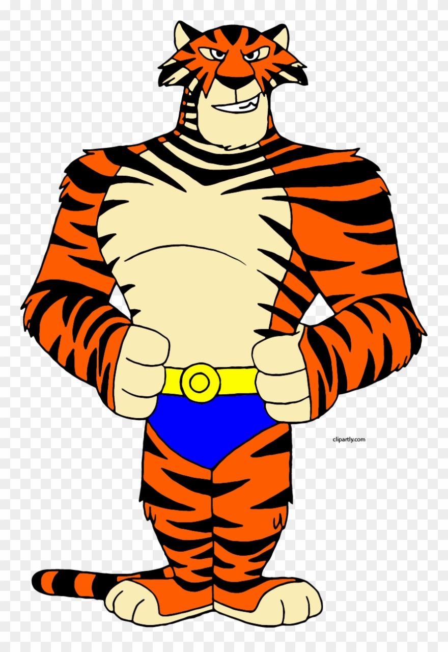 Vitaly Tiger Pose Clipart Png - Madagascar Tiger Transparent Png