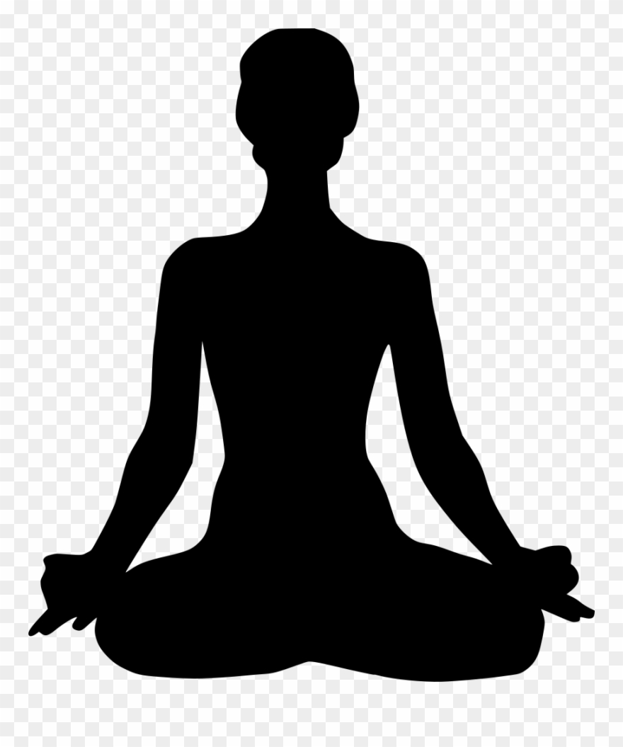 Download Png - Meditation Silhouette Clipart