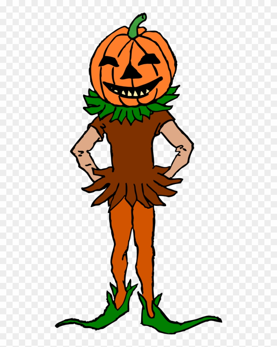 More Halloween Clip Art - Pumpkin Head Clip Art - Png Download