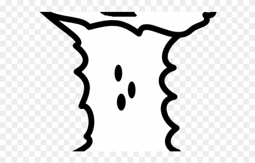 Apple Core Clipart - Algebra 1a 9th Grade - Png Download