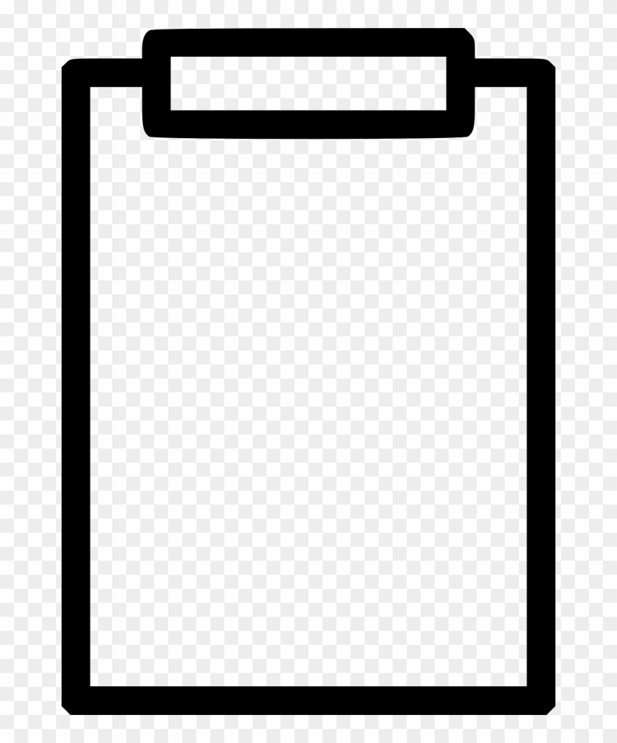 Movie Clapboard Clipart Png - Clipboard Clipart Black And White Png Transparent Png