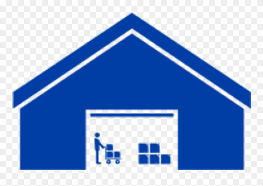 Warehouse Clip Art 19 Warehouse Jpg Free Huge Freebie - Warehouse Clip Art Blue - Png Download