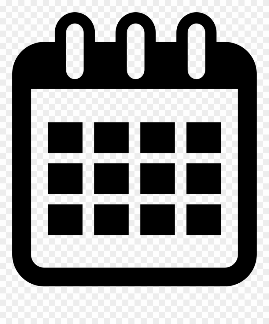 Calendar-icon - Calendar Symbol Clipart