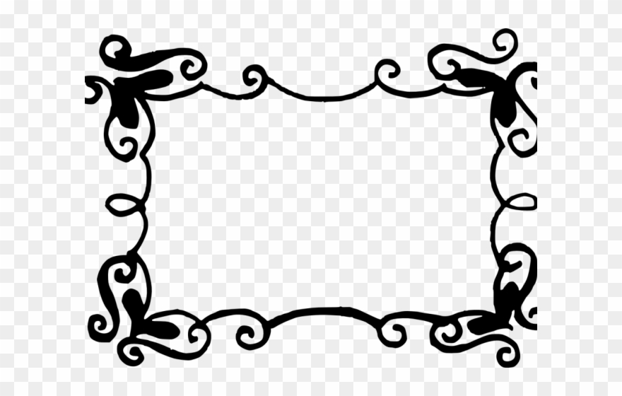 Vector Frame Clipart Label - Bingkai Png Transparent Png