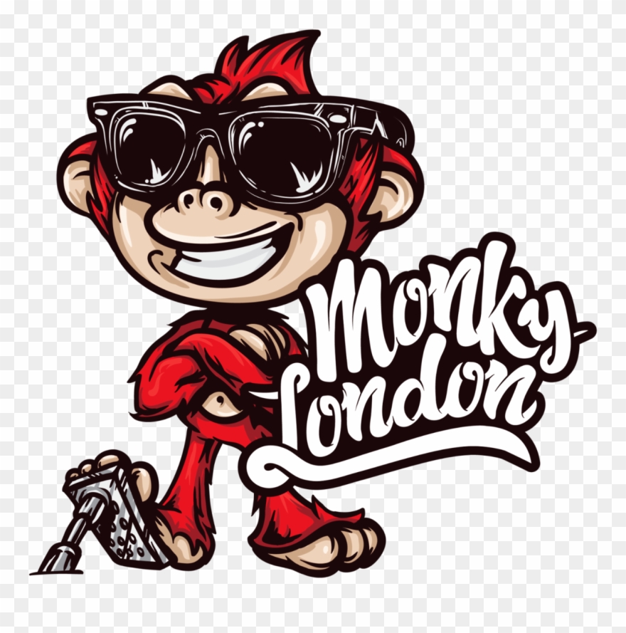 Monky London Logo Clipart