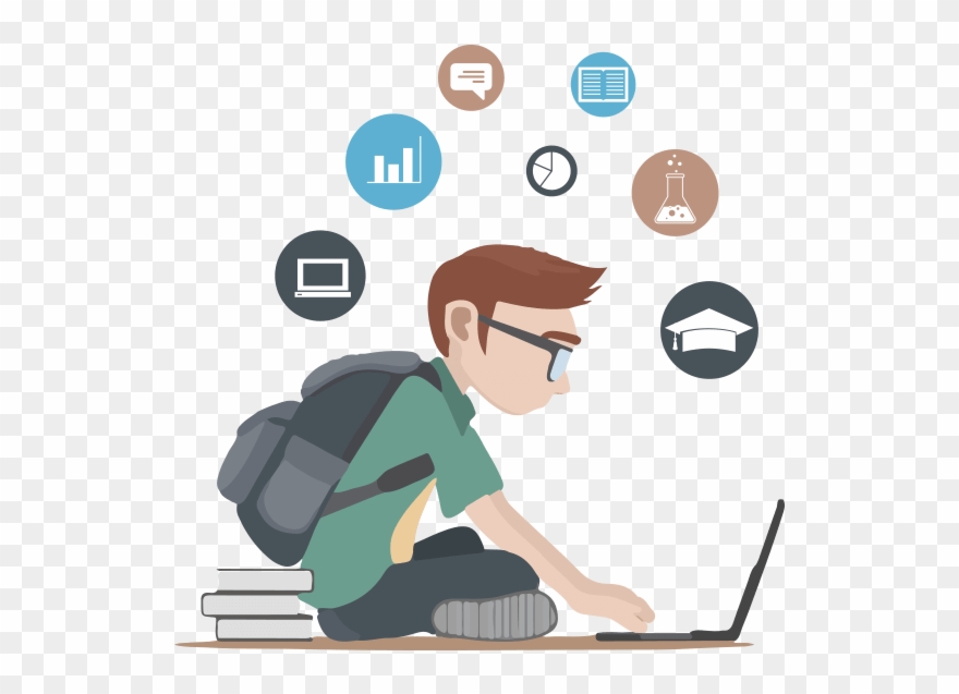 Online Exam System - Boy Pic Study Png Clipart