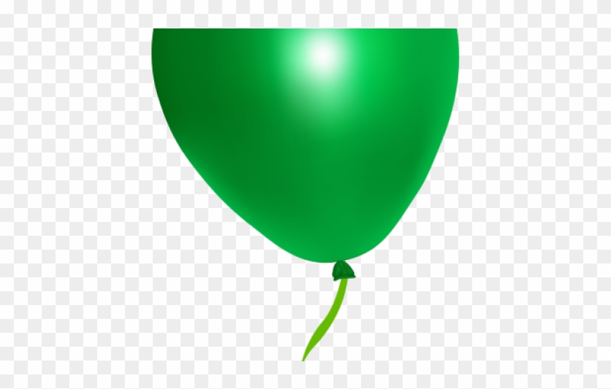 Ballons Clipart Green Balloon - Balloon - Png Download