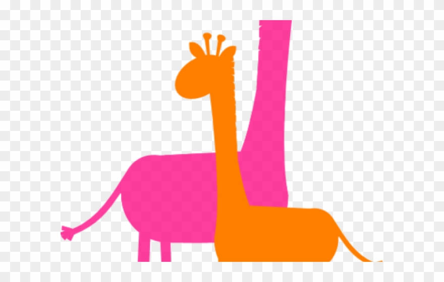 Giraffe Clipart Printable - Giraffe Clip Art Black & White - Png Download