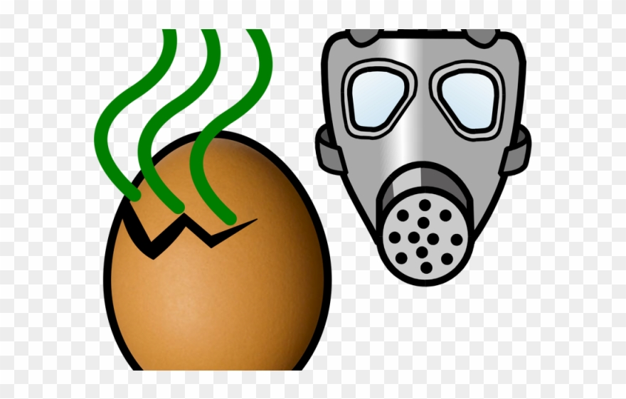 Fresh Clipart Rotten Apple - Gas Mask - Png Download