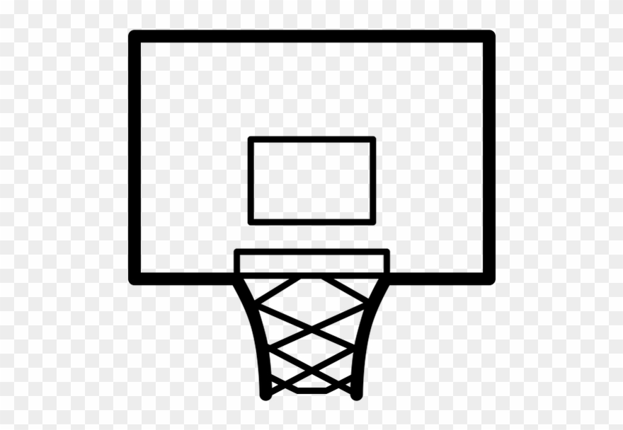 Basketball - Line Art Clipart