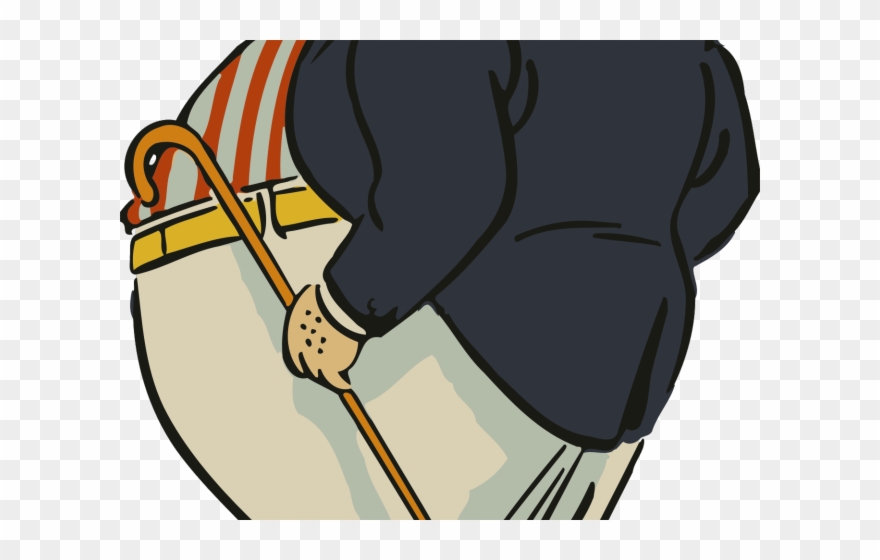 Doll Clipart Fat - Fat Man With Cigar Cartoon - Png Download