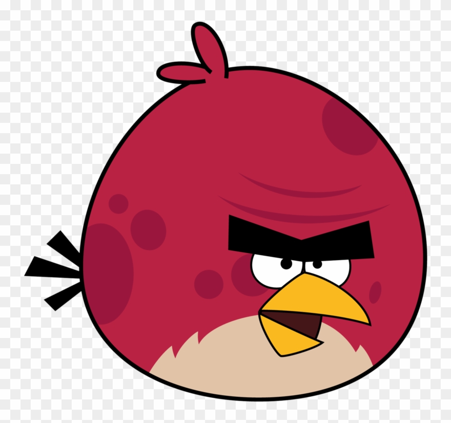 Pink Angry Bird Costume - Angry Birds Big Red Bird Png Clipart