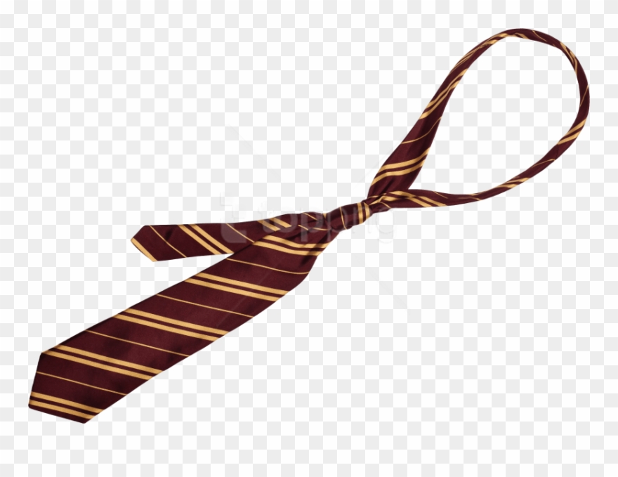 Free Png Yellow Strip Tie Png - Gryffindor Tie Png Clipart