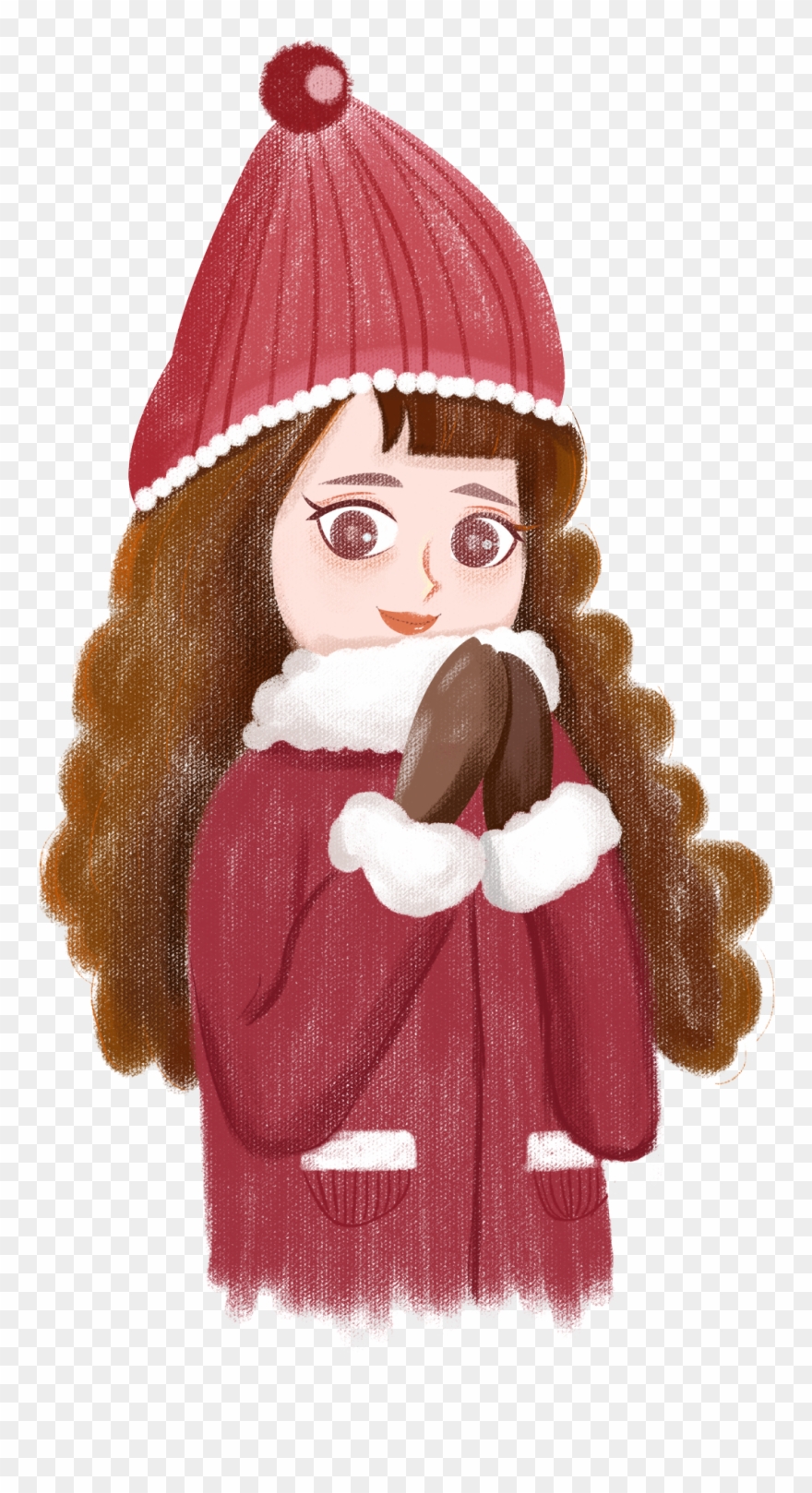 Q Meng Version Cartoon Cute Png And Psd - Cartoon Clipart