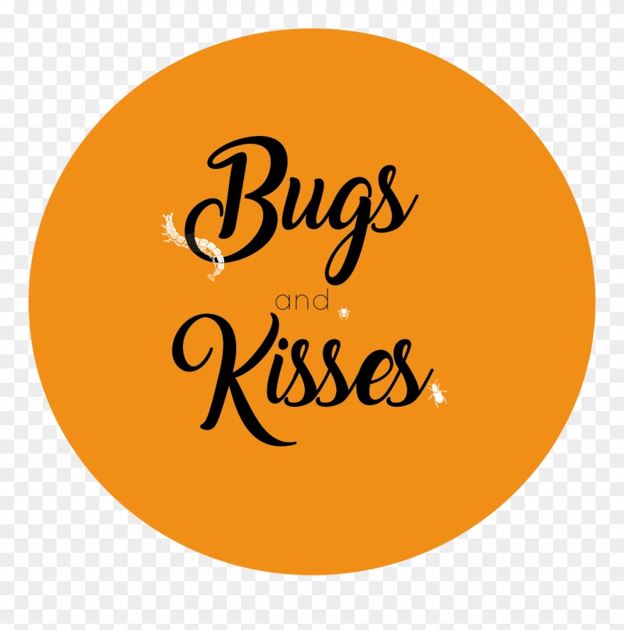 Orange Bugs And Kisses Halloween Themed Stickers Clipart