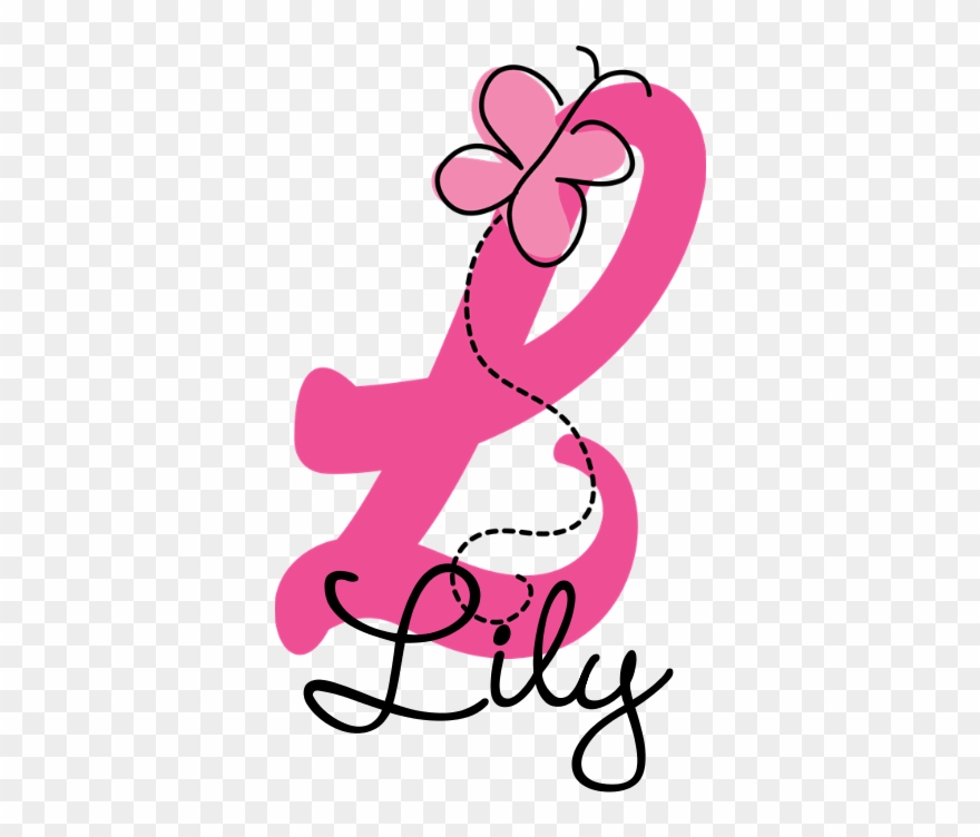 Personalized Monogram Letter L Baby Blanket Clipart
