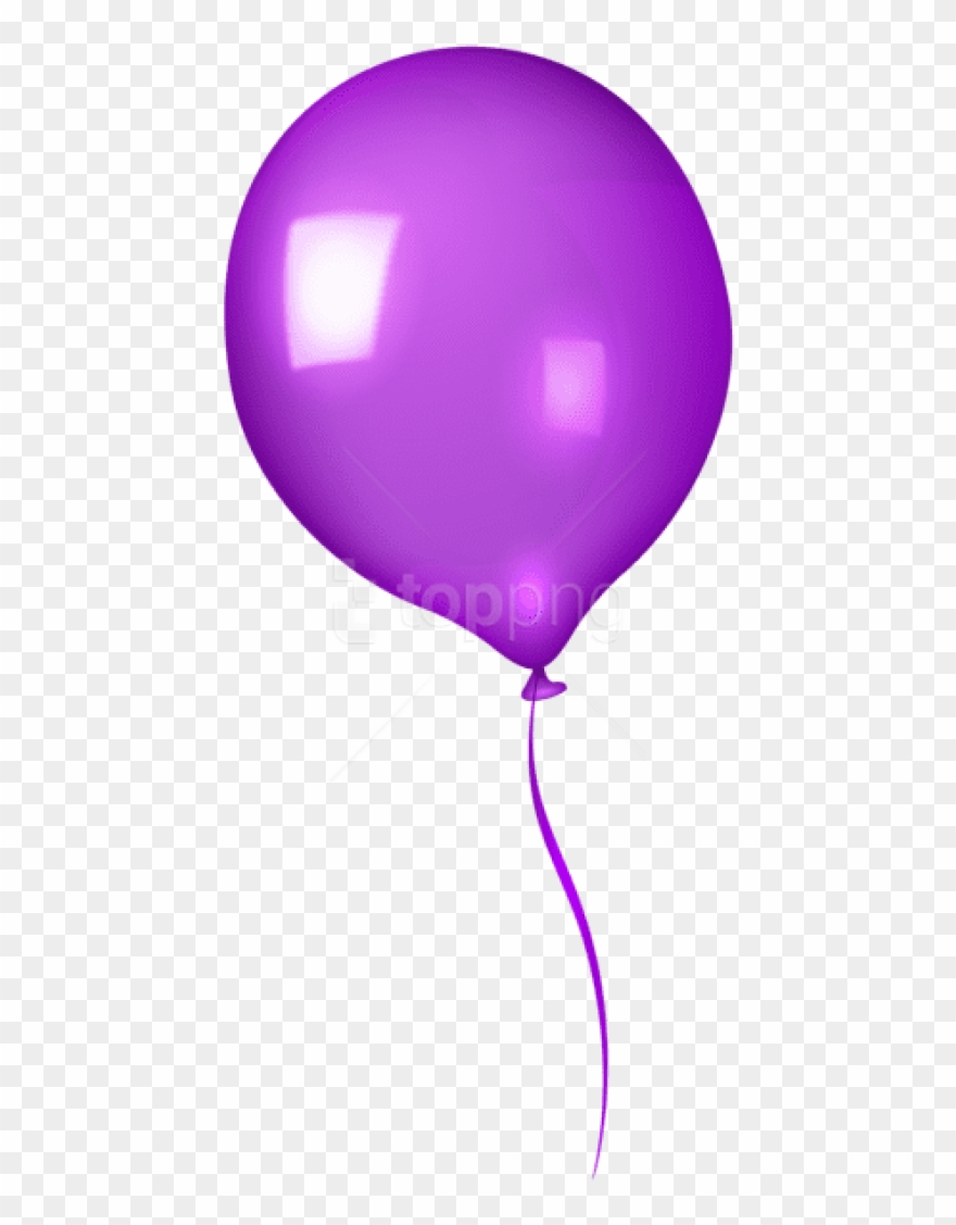 Free Png Download Purple Balloon Png Images Background - Purple Balloons Transparent Background Clipart