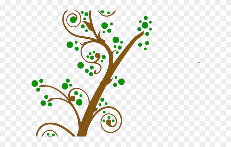 Branch Clipart Brown Tree - Kartun Bunga Sakura - Png Download