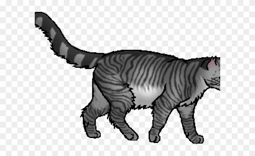 Cat Clipart Hunting - Warrior Cats Hawkheart - Png Download