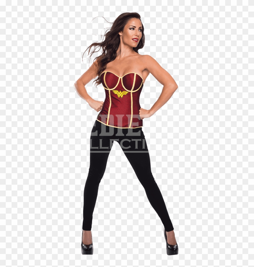 Wonder Woman Corset Transparent Background - Corset De Wonder Woman Clipart