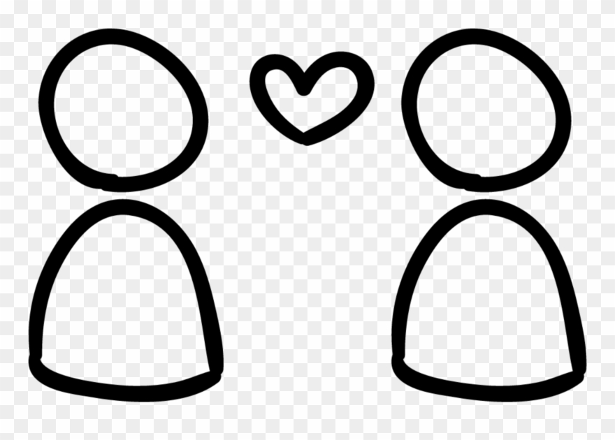 Save The Date - Line Art Clipart