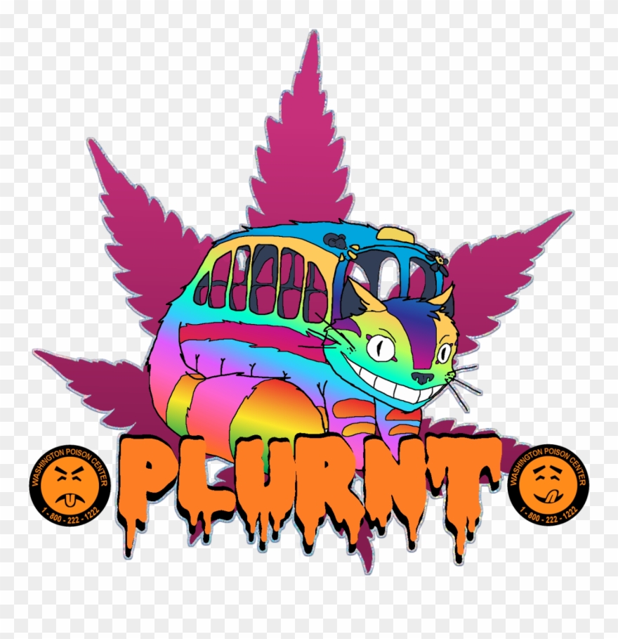 “plurnt Up” By Graz I Am Experimenting More With Popculture, - Marijuana Leaf Clipart
