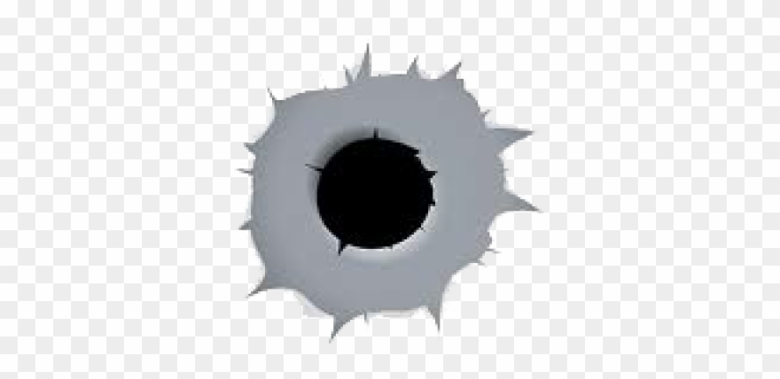 Bullet Png - Cartoon Bullet Hole Clipart